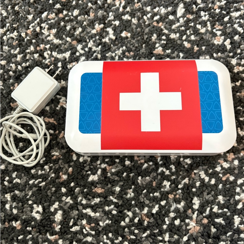 Phone soap with company logo